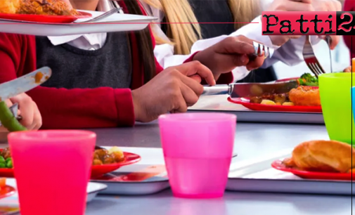 PATTI – Servizio mensa scolastica. Presentazione domanda buoni pasto gratuiti per le famiglie economicamente svantaggiate
