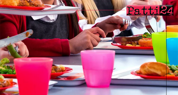 PATTI – Servizio mensa scolastica. Presentazione domanda buoni pasto gratuiti per le famiglie economicamente svantaggiate