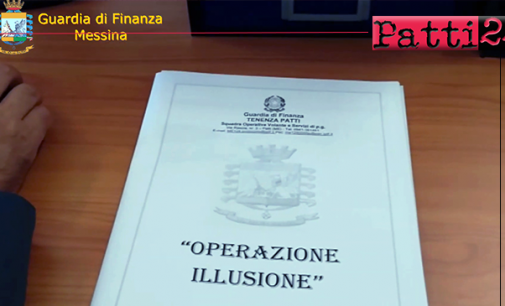 MESSINA – Operazione “Illusione”. Scoperta maxi truffa, emissione ed utilizzo fatture per operazioni inesistenti, 3 arresti a Patti e Gioiosa Marea e sequestri per circa mezzo milione di Euro