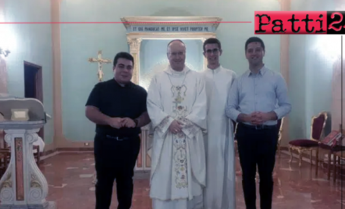 PATTI – Il Vescovo Guglielmo istituirà nel ministero del Lettorato tre alunni del Seminario.