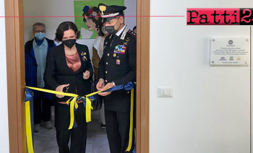 SANTO STEFANO CAMASTRA – Inaugurata “Una stanza tutta per sé”. Sale per le “audizioni protette” dei soggetti vulnerabili.