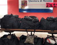 MESSINA – Sequestrati circa 106 chili di marijuana. Arrestati trafficanti di droga messinesi in flagranza di reato.