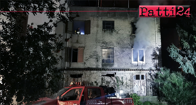 SAN PIERO PATTI – Divampa incendio in abitazione. Vittima un 69enne invalido