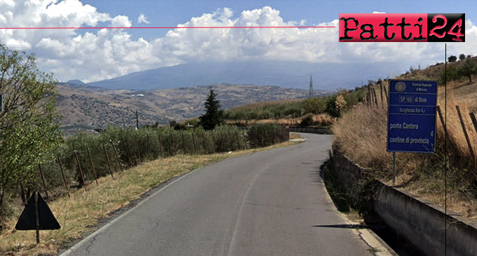 CESARO’ – Frana potrebbe evolvere, riversandosi sulla carreggiata. Istituito senso unico alternato e limitazione di velocità a 30km/h sulla strada provinciale 165 di Bolo.