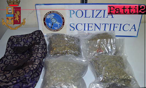 MESSINA – Sequestrati 2 Kg di marijuana. Due arresti