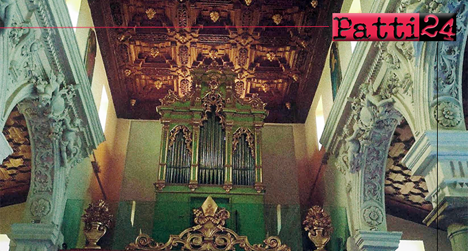 VENETICO – La Regione finanzia il restauro dell’organo della Chiesa San Nicolò