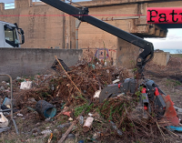 MILAZZO – Torrente Mela. Lavori di sistemazione e bonifica dei rifiuti abbandonati