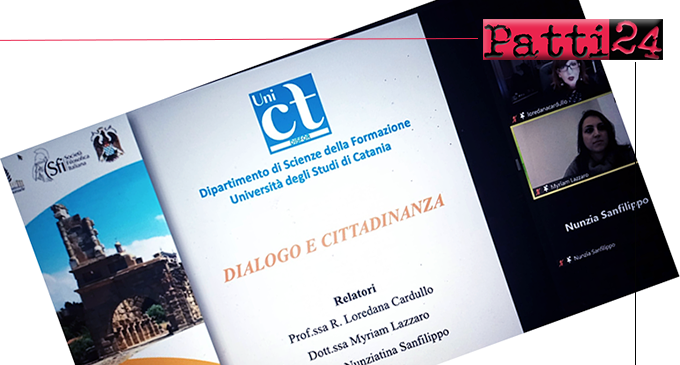 PATTI – Liceo “Vittorio Emanuele III°”. “Dialogo e Cittadinanza: la validità dell’insegnamento dei sofisti nella contemporaneità”