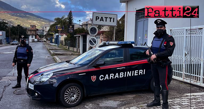 PATTI – Controlli straordinari del territorio di competenza dei Carabinieri della Compagnia di Patti. 5 persone denunciate