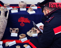 VULCANO – I Carabinieri restituiscono alcuni reperti archeologici alla collettività