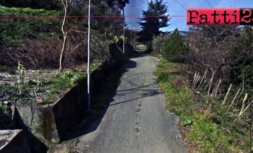 SAN PIERO PATTI – Per cedimento piano viabile causa dissesto idrogeologico chiusa al transito tratto strada provinciale agricola 229 “di Ramondino”