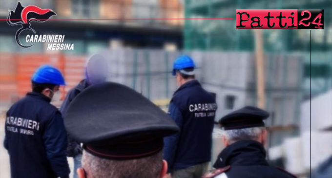 MESSINA – Controllati 2 cantieri in provincia. Sospesa un’attività, denunciati i rispettivi titolari e comminate ammende e sanzioni per oltre 28.000 euro.