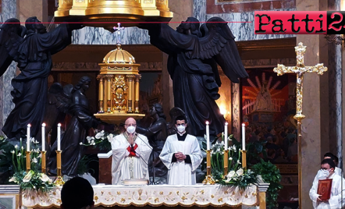PATTI – Basilica Santuario “Maria Santissima del Tindari”. La Messa Crismale.