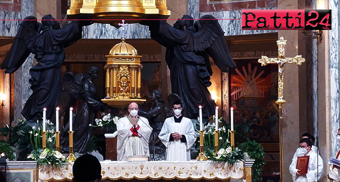 PATTI – Basilica Santuario “Maria Santissima del Tindari”. La Messa Crismale.