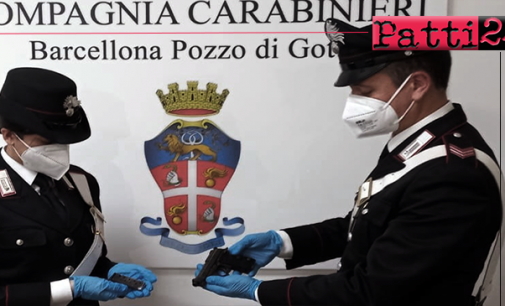 BARCELLONA P.G. – Deteneva arma clandestina in casa. Arrestato 43enne