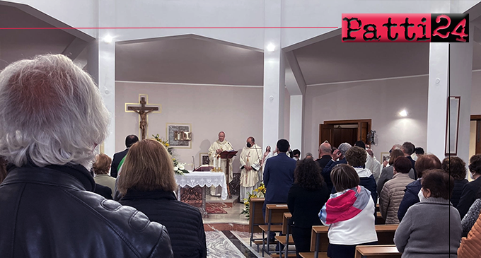 PATTI – Riaperta la chiesa di Case Nuove Russo