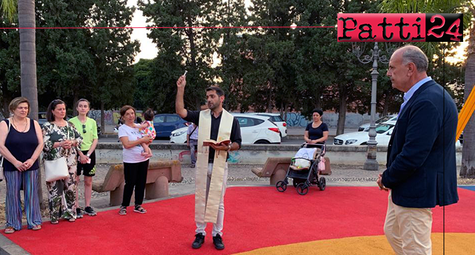 MILAZZO – Inaugurato il Parco Inclusivo di Ciantro