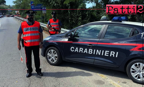 VILLAFRANCA TIRRENA – Per eludere il controllo fornisce le generalità dello zio. Arrestato 35enne