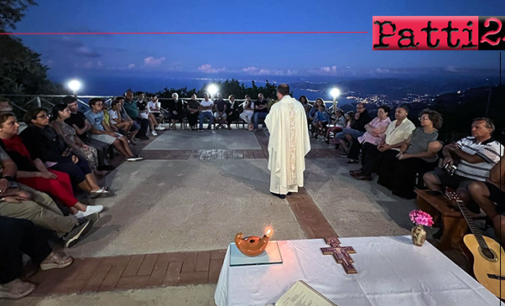 PATTI -Famiglie della parrocchia “Sacro Cuore di Gesù” nel ”Villaggio della Pace” di Galbato per un campo-scuola.