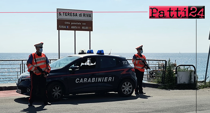 SANTA TERESA DI RIVA – Abbandona auto rubata dopo aver urtato due auto in sosta. Denunciato