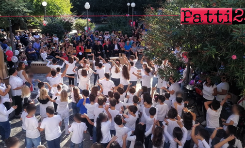 PATTI – Scuola Primaria “Giuseppe Milici”. Inaugurazione anno scolastico nella villa comunale “Umberto I°”