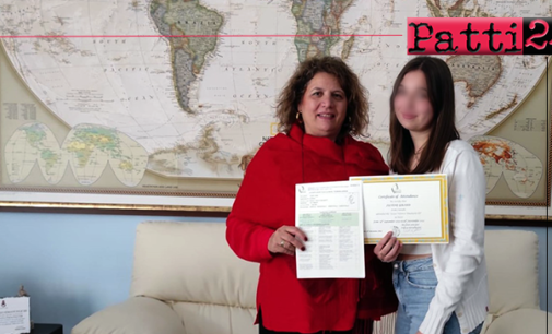 PATTI – Per 2 mesi studentessa del Liceo. Per Justine Girard  è giunto il momento di ritornare in Canada