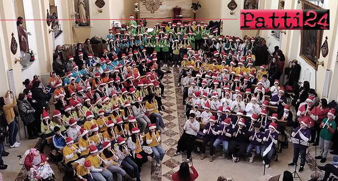 TORREGROTTA – IC di Torregrotta. 140 alunni impegnati per il concerto “Le consonanze di Natale”