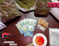 MESSINA – 36enne essicca droga in mansarda, deteneva circa 3 kg. di marijuana. Arrestato