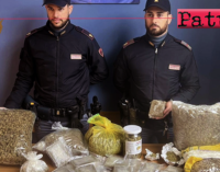 MESSINA – Sequestrati 7 kg di marijuana, più di 3 kg di hashish e quasi 100 grammi tra cocaina e crack. Arrestato 44enne