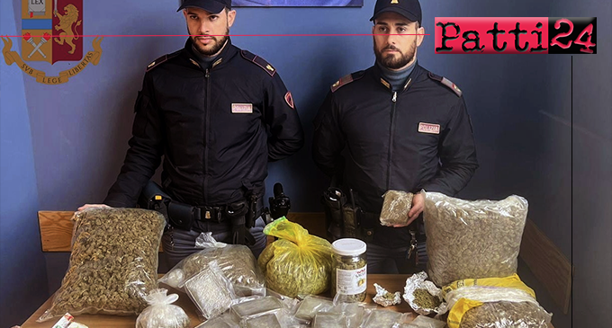 MESSINA – Sequestrati 7 kg di marijuana, più di 3 kg di hashish e quasi 100 grammi tra cocaina e crack. Arrestato 44enne