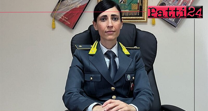 PATTI – Il Sottotenente Loredana Giudice subentra al Capitano Davide Aquino alla guida della Tenenza della Guardia di Finanza di Patti.