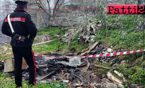 NIZZA DI SICILIA – Brucia rifiuti pericolosi, tra cui scarto edile, vetroresina, tubi di plastica, pneumatici. Denunciato 70enne.