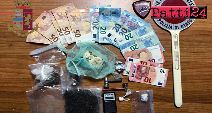 MILAZZO – Servizi antidroga. Arrestato 41enne e sequestrati crack, cocaina e marijuana.