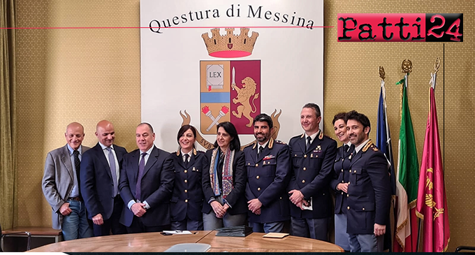 MESSINA – Avanzamenti di grado in Questura. Il Questore Ioppolo notifica i provvedimenti del <em>CdA</em> della Polizia di Stato con una cerimonia.