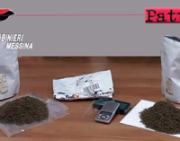 BARCELLONA P.G. – Droga in casa. Arrestato 24enne, denunciata la moglie 22enne