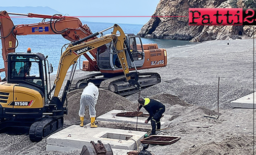 GIOIOSA MAREA – Danni dopo le mareggiate: avviati i lavori di ripristino della condotta sottomarina e a Capo Calavà