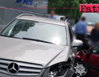 SAN PIERO PATTI – Incidente stradale in prossimità della località Pettirosso. Coinvolti un pullman e due auto