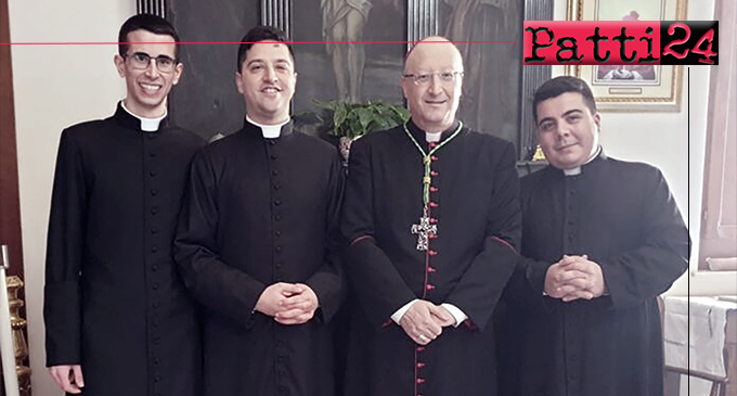 PATTI – Diocesi di Patti. Ammissione seminarista tra i candidati all’Ordine Sacro e Ordinazioni presbiterali.