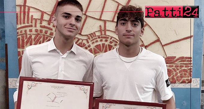 PATTI – Due studenti del Liceo tra i vincitori della 7ª edizione del premio letterario “Legalità è… libertà”.