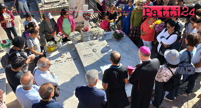 PATTI – L’associazione di volontariato “Arcobaleno dei Popoli” in pellegrinaggio per ricordare l’opera di padre Sergio Natoli.