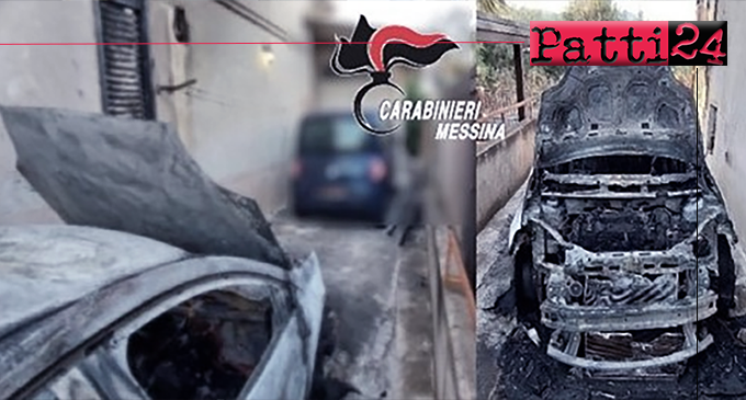 PATTI – Vìola il domicilio appiccando fuoco ad un’autovettura. Arrestato 63enne