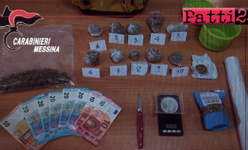 TERME VIGLIATORE – Trovato con la droga in casa con dosi pronte per essere spacciate. Arrestato 55enne