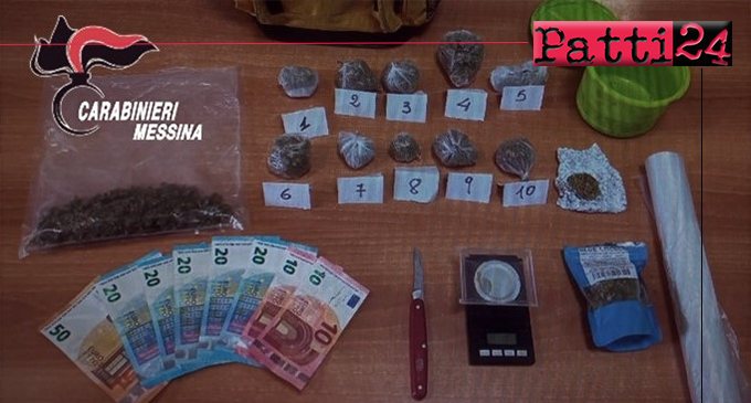 TERME VIGLIATORE – Trovato con la droga in casa con dosi pronte per essere spacciate. Arrestato 55enne