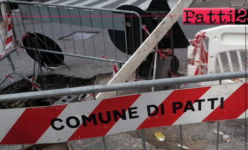 PATTI – Opera di “Rupizzamento” strade cittadine in corso. Ancora uno sforzo e ci siamo… almeno da Natale a Capodanno.