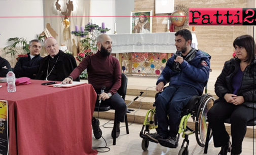 SANT’AGATA MILITELLO – Giornata Internazionale delle persone con disabilità. La Chiesa “San Francesco” ha ospitato l’incontro della Diocesi di Patti “Come in cielo così in terra”.