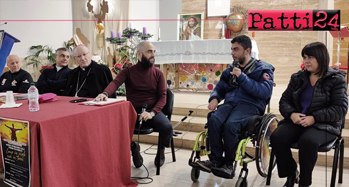 SANT’AGATA MILITELLO – Giornata Internazionale delle persone con disabilità. La Chiesa “San Francesco” ha ospitato l’incontro della Diocesi di Patti “Come in cielo così in terra”.