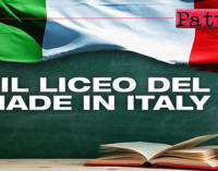 PATTI – Il ”Liceo del Made in Italy” sarà attivato anche al Liceo “Vittorio Emanuele III°”.