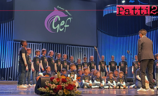 PATTI – I.C. Lombardo Radice. I ragazzi della Corale hanno vinto il Festival Internazionale della musica scolastica (GEF), all’Ariston di Sanremo
