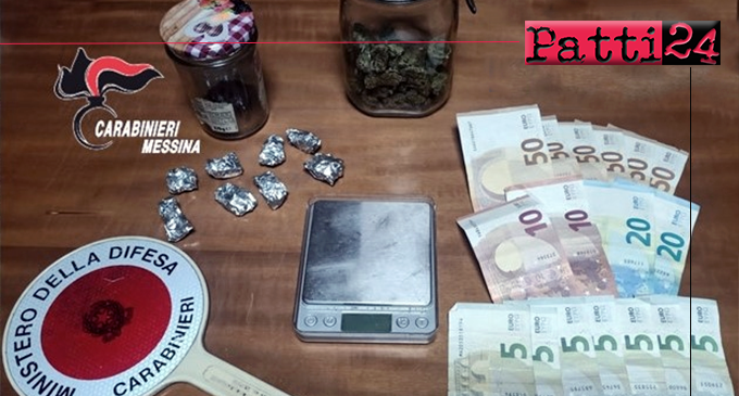 MESSINA – In casa con la droga, arrestato 28enne. Trovati appunti attestanti l’attività di spaccio.